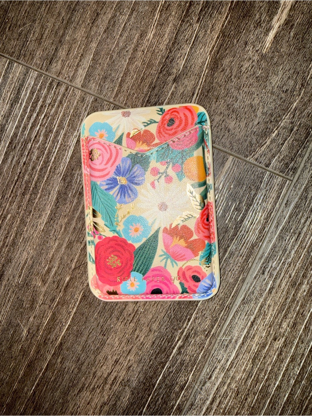 Rifle Paper Co. MagSafe wallet